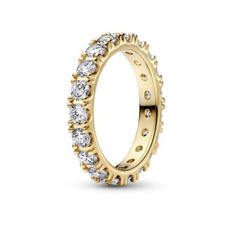 Sparkling Row Eternity Ring