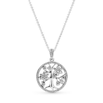 Sparkling Family Tree Necklace