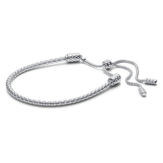 Pandora Moments Studded Chain Slider Bracelet