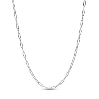 Elongated Link Chain Necklace