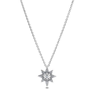 North Star Pendant Necklace-C